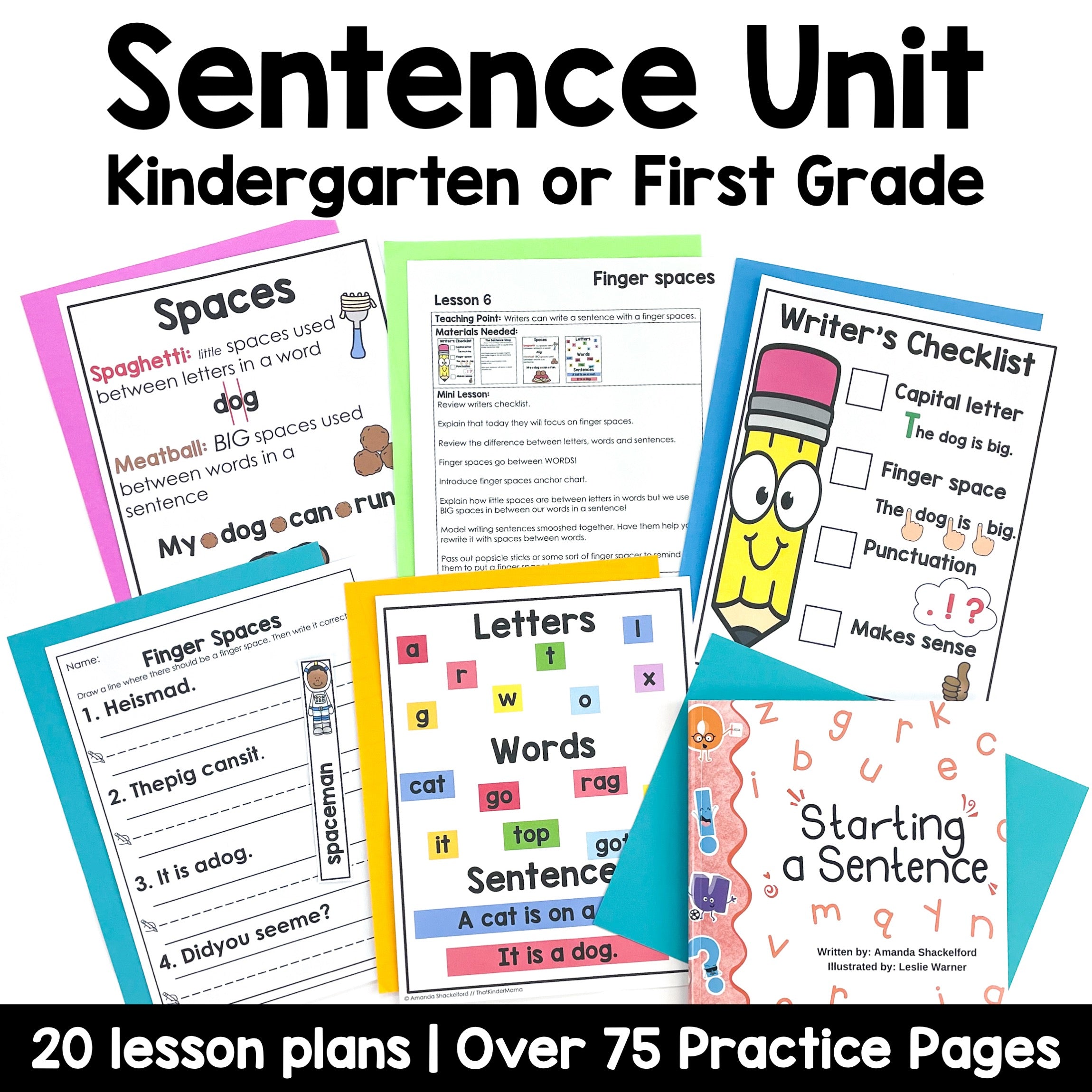 Sentence Writing Unit