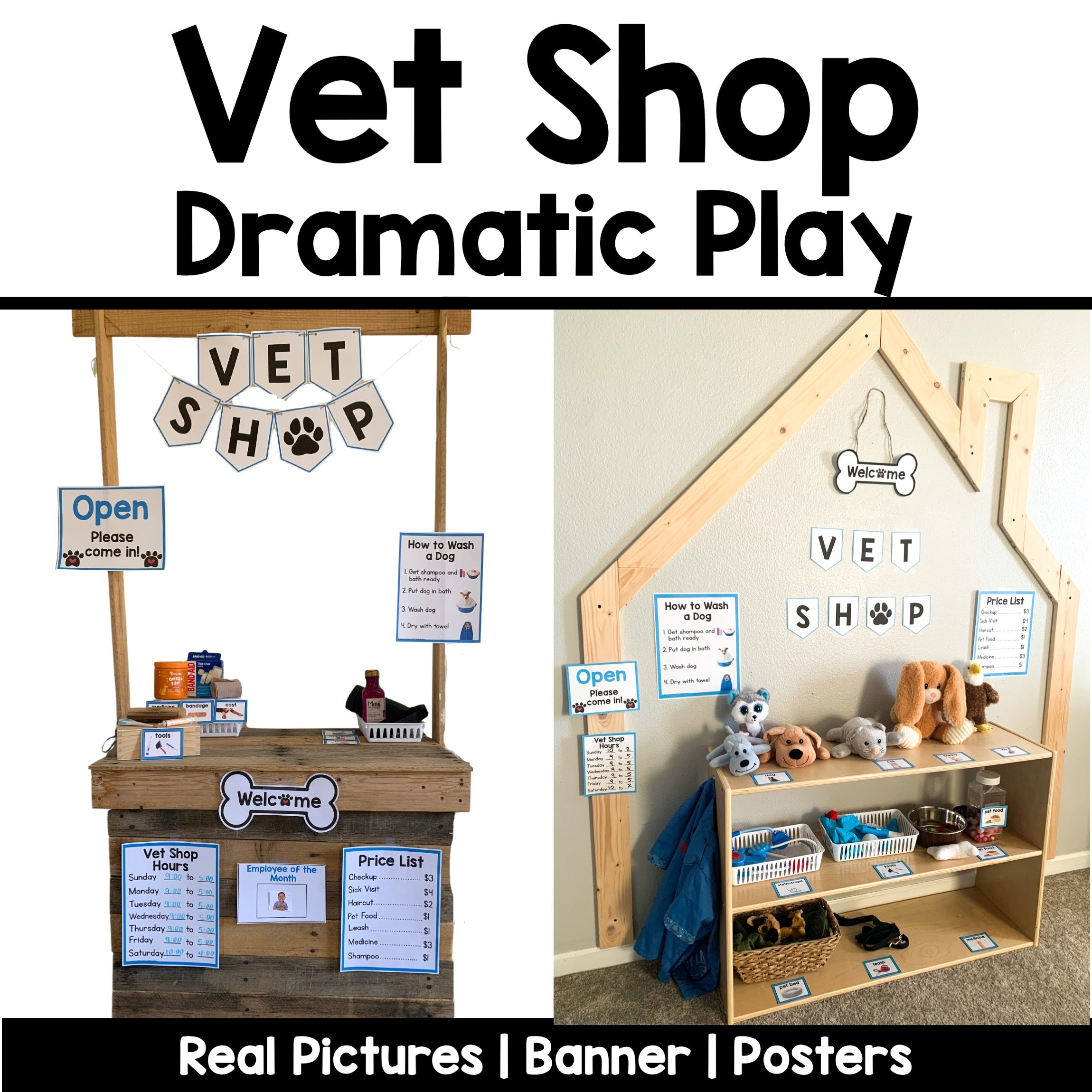Vet Dramatic Play | Real Pictures