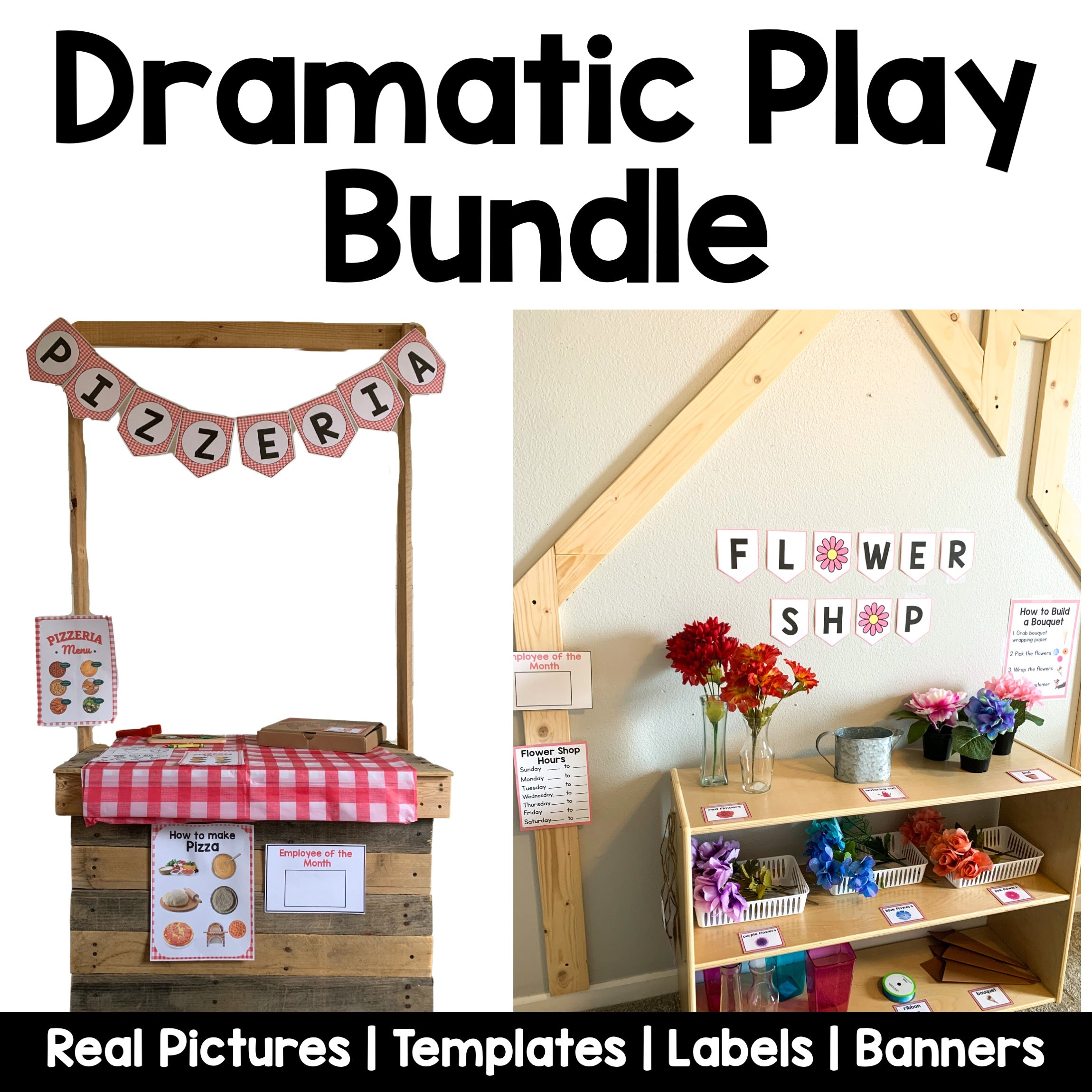 Monthly Dramatic Play Growing Bundle