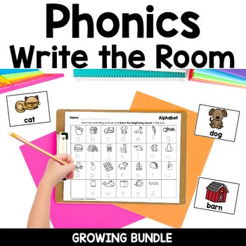 Phonics Write the Room | Science of Reading