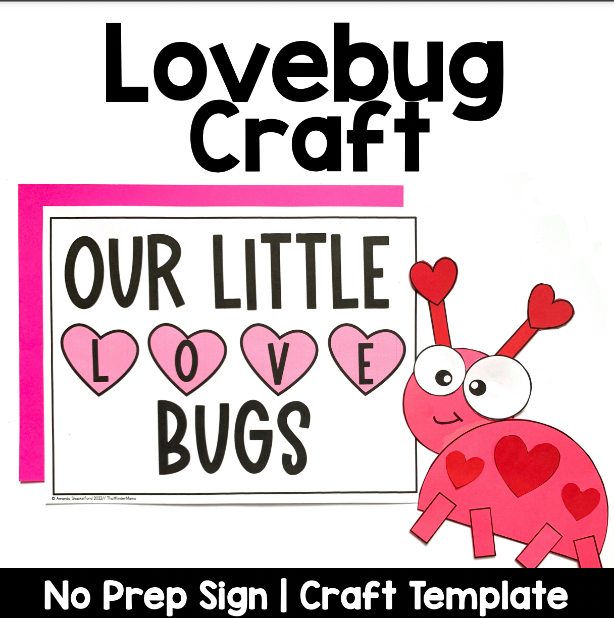 Valentines Day Craft | Lovebug