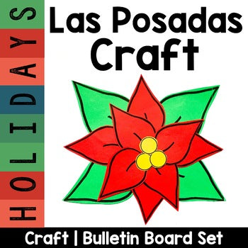 Poinsettia Craft | Holidays Around the World | Christmas in Mexico